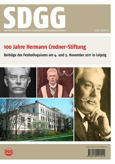 100 Jahre Hermann Credner-Stiftung der Deutschen Gesellschaft für Geowissenschaften