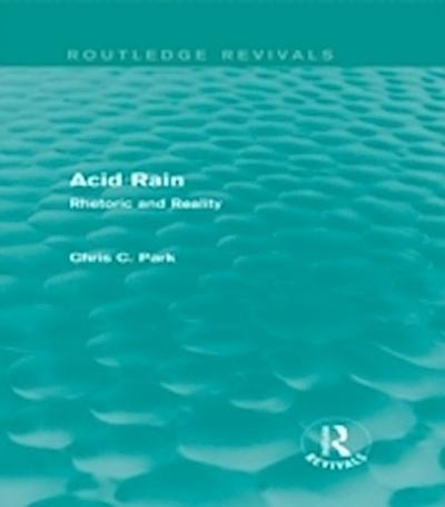 Acid Rain (Routledge Revivals)