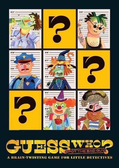 Guess Who?: Spot the Bad Guy - A Brain-Twisting Game for Little Detectives