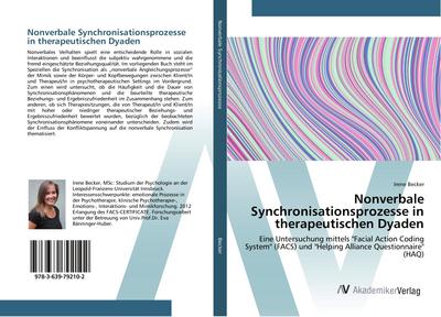 Nonverbale Synchronisationsprozesse in therapeutischen Dyaden