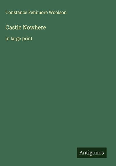 Castle Nowhere