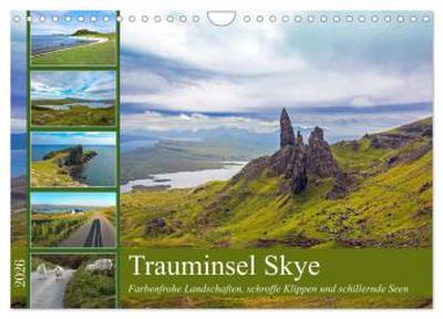 Trauminsel Skye (Wandkalender 2026 DIN A4 quer), CALVENDO Monatskalender