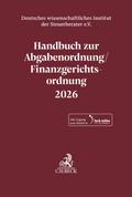Handbuch zur Abgabenordnung/Finanzgerichtsordnung 2026. AO/FGO 2026