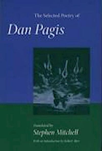 Selected Poetry of Dan Pagis