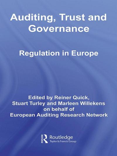 Auditing, Trust and Governance