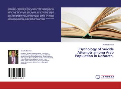 Psychology of Suicide Attempts among Arab Population in Nazareth.