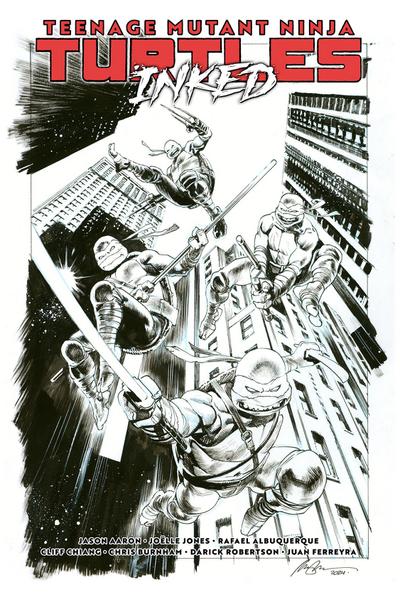Teenage Mutant Ninja Turtles, Vol. 1: Return to New York--Inked Deluxe Edition