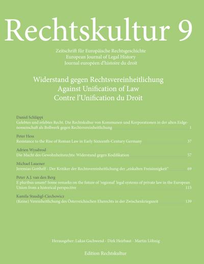 Rechtskultur 9