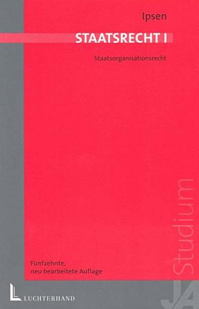 Staatsrecht I: Staatsorganisationsrecht
