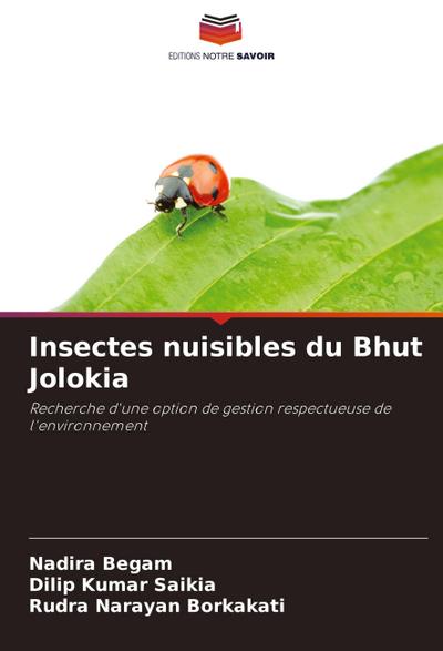 Insectes nuisibles du Bhut Jolokia