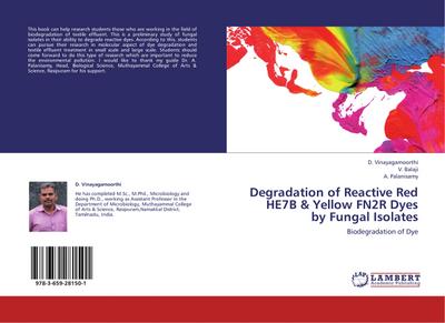 Degradation of Reactive Red HE7B & Yellow FN2R Dyes by Fungal Isolates