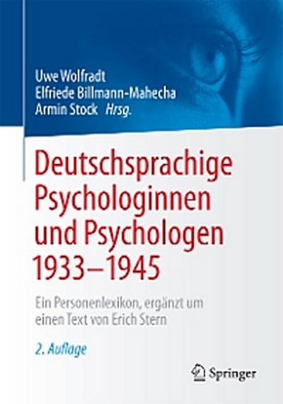 Deutschsprachige Psychologinnen und Psychologen 1933–1945