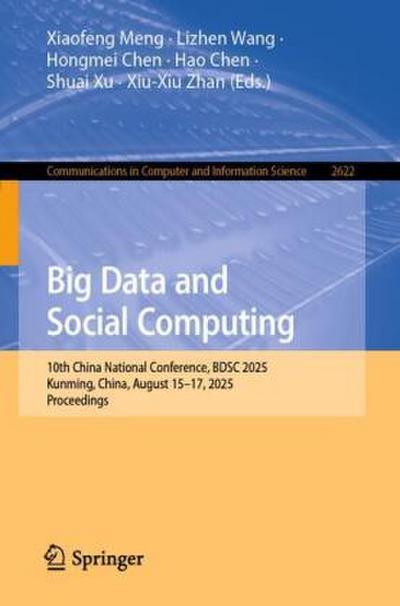 Big Data and Social Computing