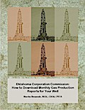 Oklahoma Corporation Commission: How to Download Monthly Gas Production Reports for Your Well (Landowner Internet Tutorials Series I, #2)
