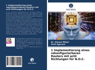 1 Implementierung eines rekonfigurierbaren Routers mit acht Richtungen für N.O.C.