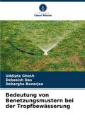 Bedeutung von Benetzungsmustern bei der Tropfbewäs