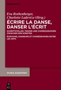 Écrire la danse, danser lécrit