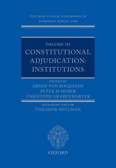The Max Planck Handbooks in European Public Law