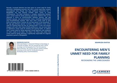 ENCOUNTERING MEN’S UNMET NEED FOR FAMILY PLANNING