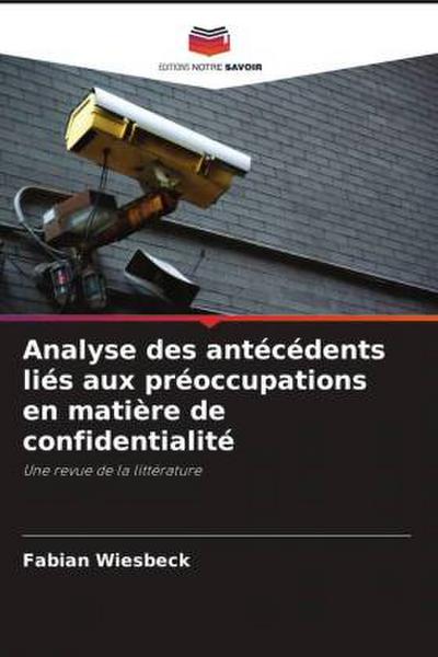 Analyse des antécédents liés aux préoccupations en matière de confidentialité