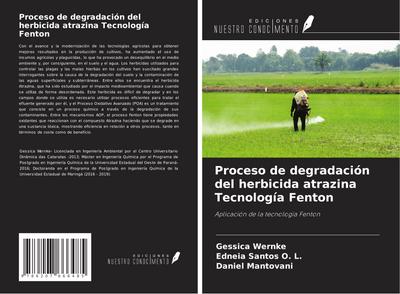 Proceso de degradación del herbicida atrazina Tecnología Fenton