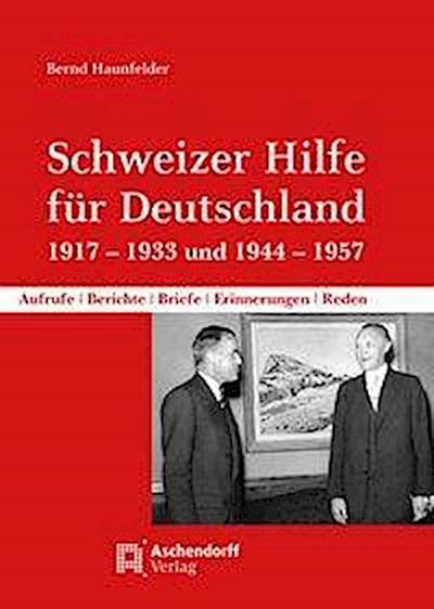 Schweizer Hilfe für Deutschland