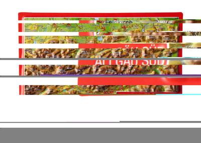 Reliefpostkarte Bayerisches Oberland