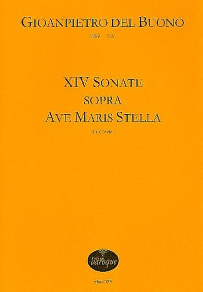 14 Sonate über Ave maris stellafür Klavier (Cembalo, Orgel)