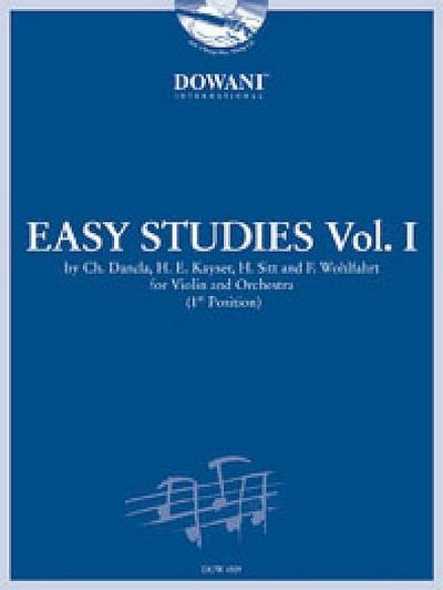 Easy Studies vol.1 (+CD) für Violine und klavier1.Lage