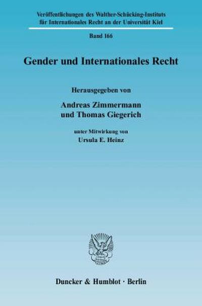 Gender und Internationales Recht.