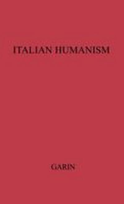 Italian Humanism