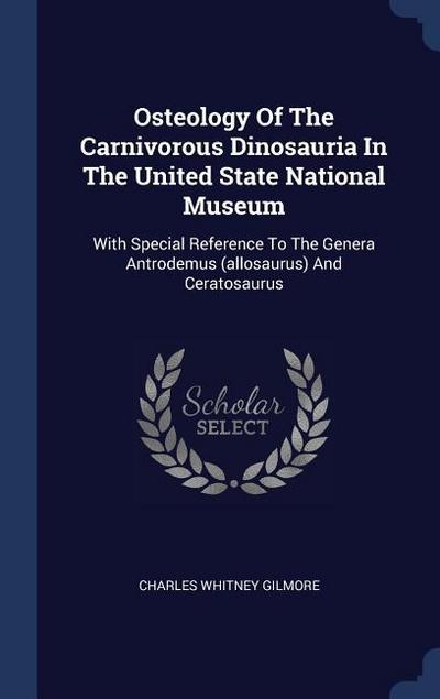 OSTEOLOGY OF THE CARNIVOROUS D