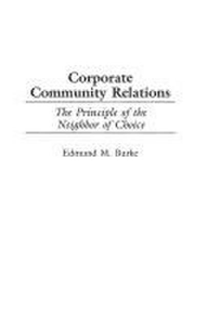 Corporate Community Relations