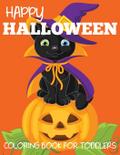 Happy Halloween Coloring Book for Toddlers