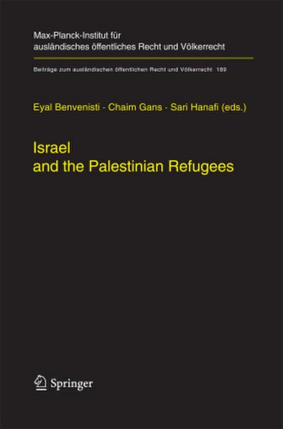 Israel and the Palestinian Refugees