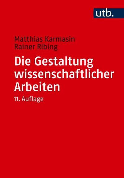 Die Gestaltung wissenschaftlicher Arbeiten