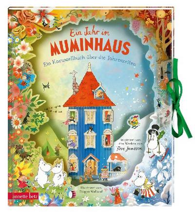 Die Mumins: Ein Jahr im Muminhaus (Pop-Up Karussellbuch)