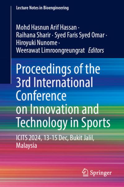 Proceedings of the 3rd International Conference on Innovation and Technology in Sports