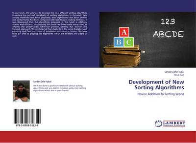 Development of New Sorting Algorithms