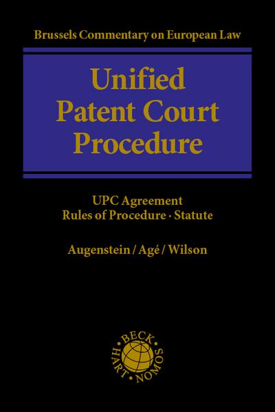 Unified Patent Court Procedure