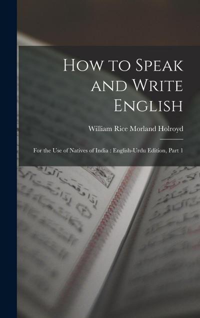 How to Speak and Write English