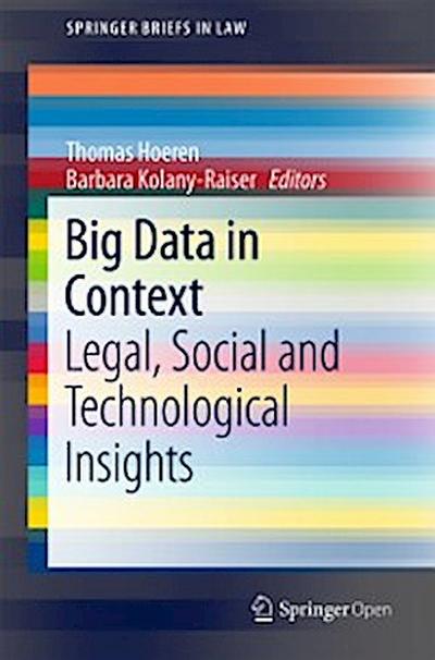 Big Data in Context