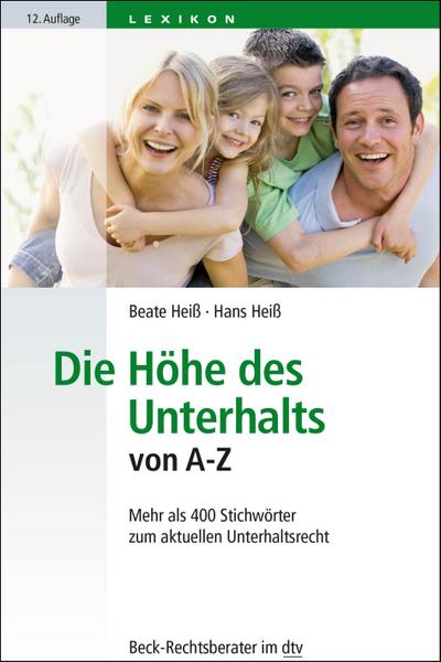 Die Höhe des Unterhalts von A-Z