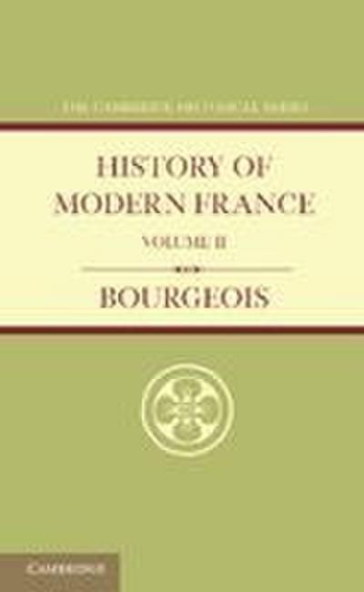 History of Modern France