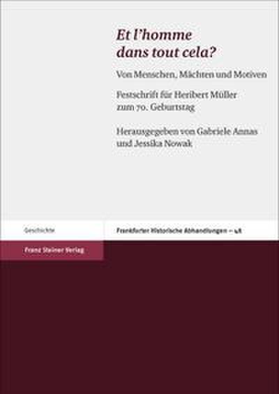 ’Et l’homme dans tout cela?’