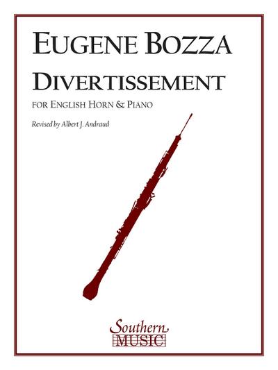 Divertissement op.39for english horn and piano