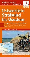 Rad- und Wanderkarte Ostseeküste Stralsund bis Usedom 1 : 100 000: GPS geeignet, Erlebnis-Tipps auf der Rückseite