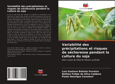 Variabilité des précipitations et risques de sécheresse pendant la culture du soja