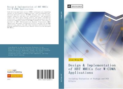 Design & Implementation of HBT MMICs for W-CDMA Applications