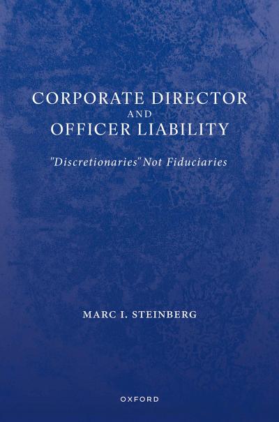 Corporate Director and Officer Liability